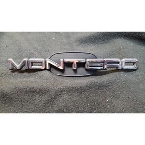 2000 Mitsubishi Montero OEM Fender Mounted "Montero" Badge Logo Emblem